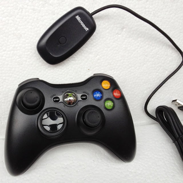 Tay cầm Microsoft XBOX 360 không dây chính hãng 3