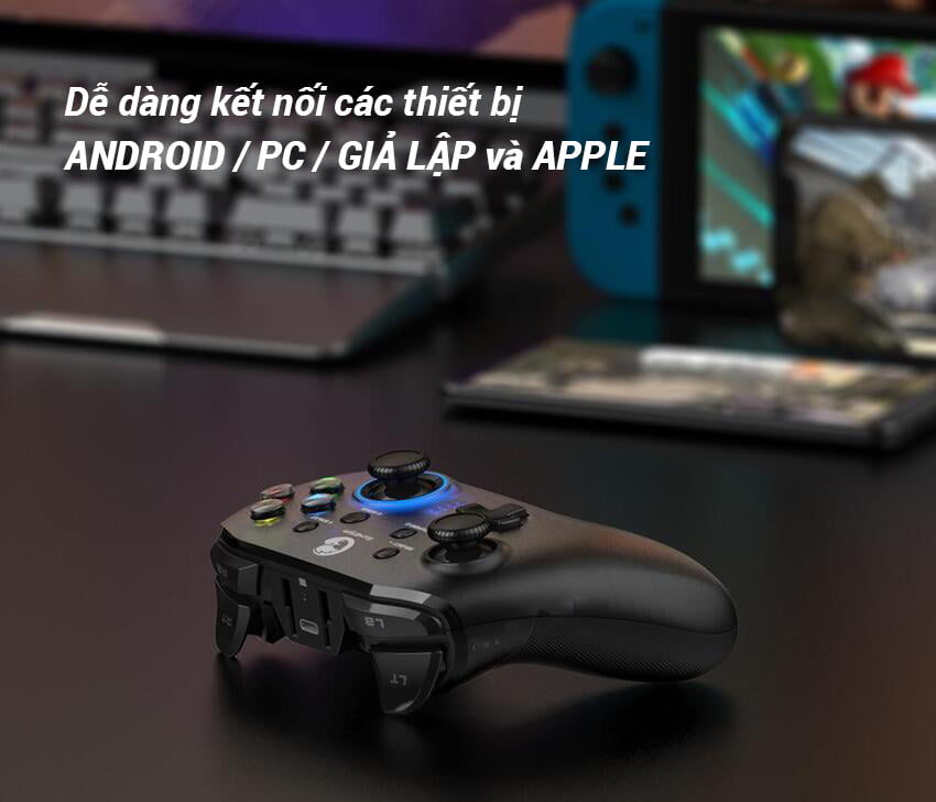 Tay cầm Gamesir T4 Pro - Tay cầm không dây đa năng 4 Tay cầm đa năng Gamesir T4 Pro