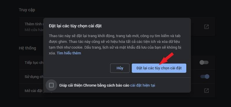 Cách vào facebook khi Chrome bị lỗi